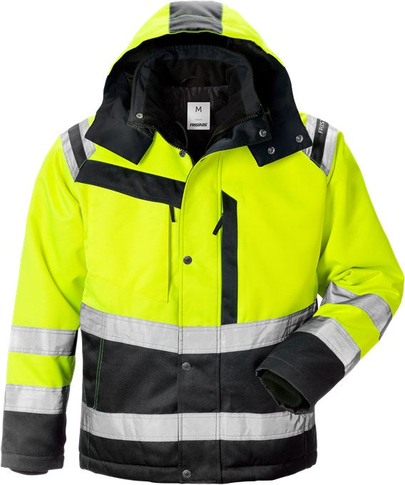 HI VIS VINTER JAKKE KL.3 4043 - SORT / MARINE